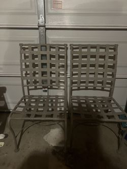 Two Steel Chairs