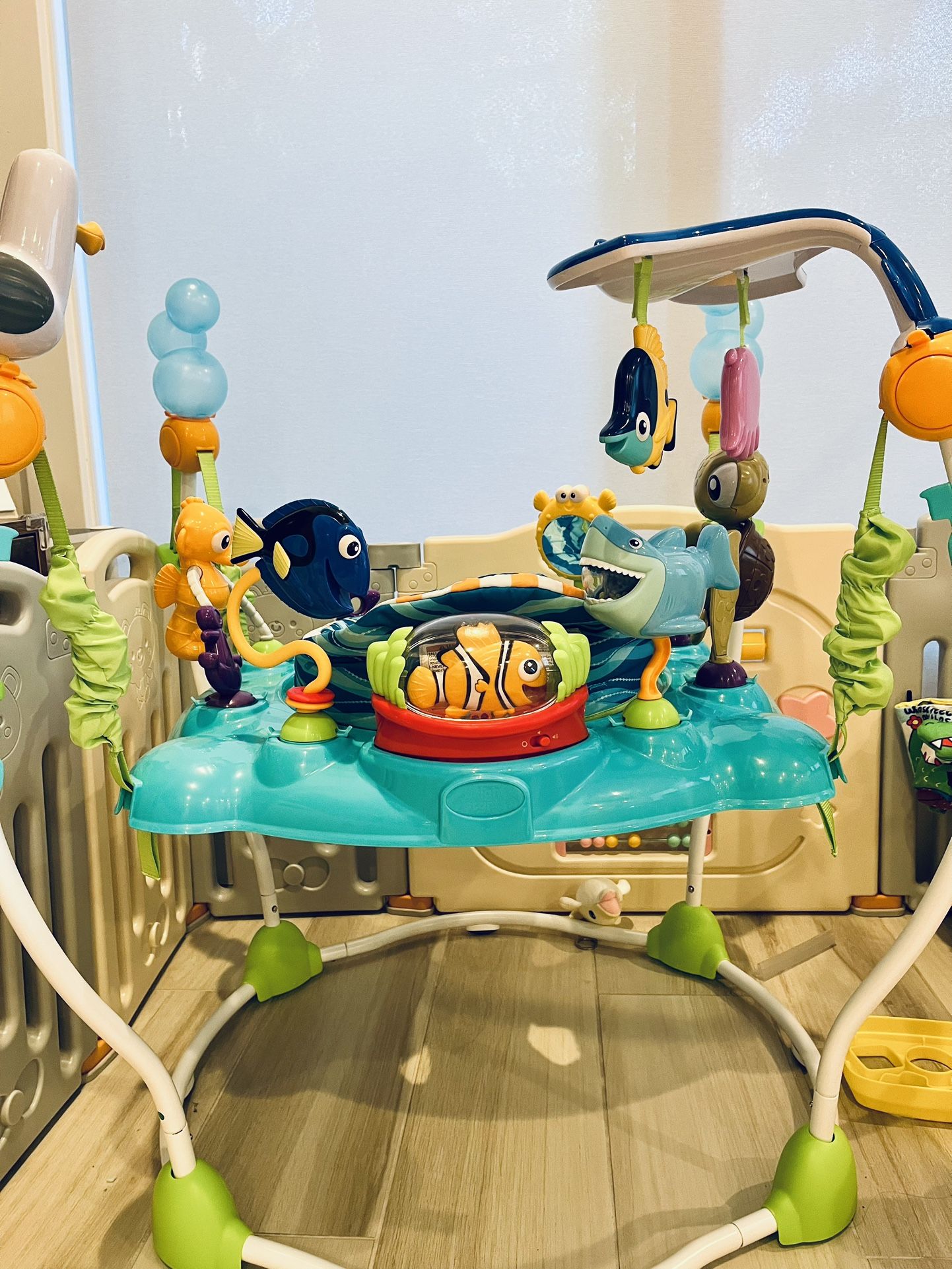 Disney Finding Nemo Sea of Activities Baby Activity Center Jumper