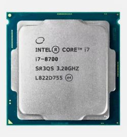 Intel Core i7-8700 CPU 3.2/4.6GHz 6 Core/12 Thread LGA1151 Like New Condition