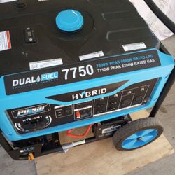 Dual Fuel Generator 7750watt