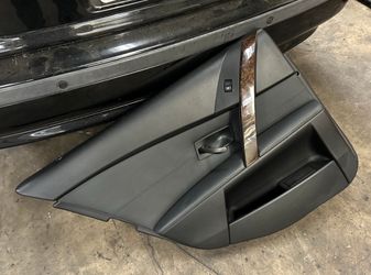 DRIVER REAR DOOR CARD PANEL BMW e60 550i 545i 530i 525i