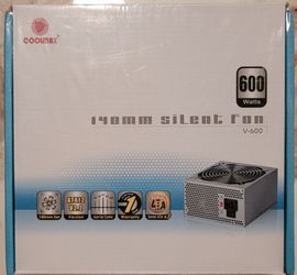 COOLMAX 600W ATX Power Supply – NEW IN BOX