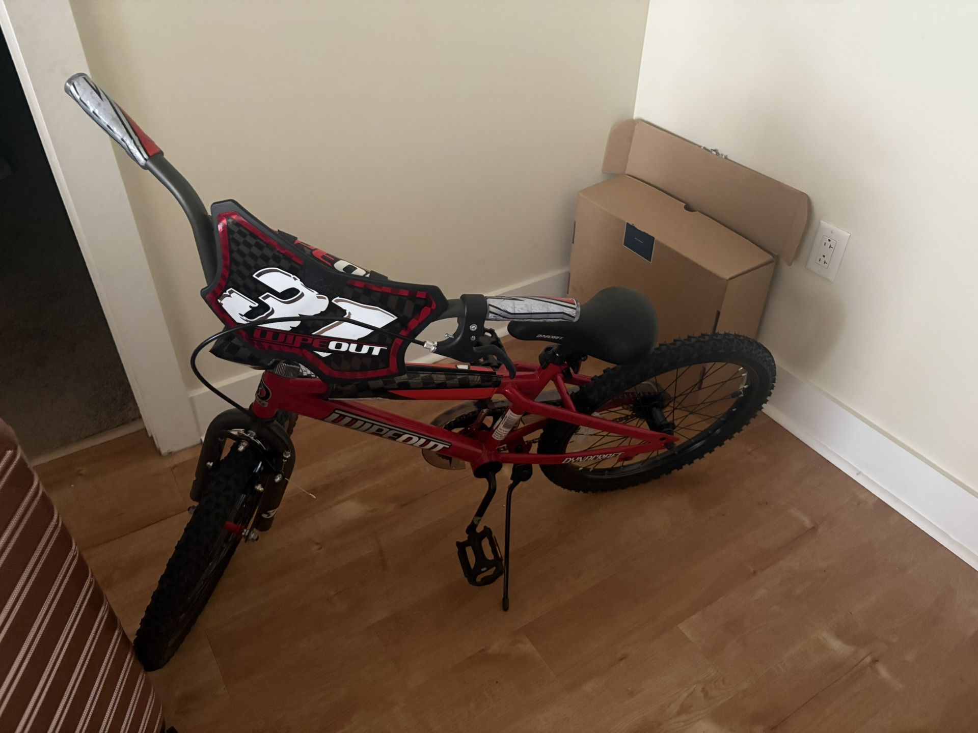 Boys Red Bmx Bike