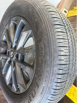 2024 Toyota LandCruiser Alloy wheels set
