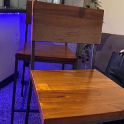 Wood Chair Set 