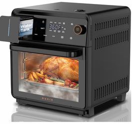 OUNIN Air Fryer Toaster Oven Combo, 11-in-1 Countertop Steam Oven with Self-Cleaning, Dual Cook, Bake, Roast, Dehydrate, 90-430°F, 16QT Capacity