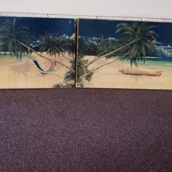 Lot Of Two Beach Scenes