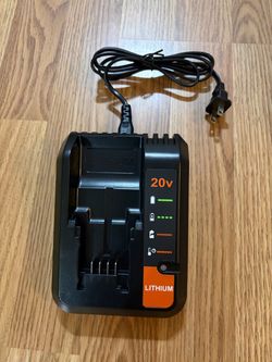 20V Lithium-Ion Battery Charger - Compatible with Porter-Cable 20V Batteries