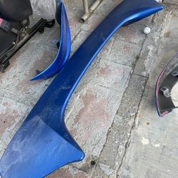 Subaru Wrx STI Gdb OEM Spoiler Wing Bugeye O2C Blue