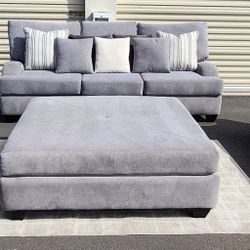 Living Spaces Couch Set + DELIVERY