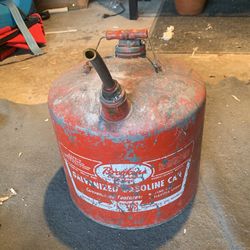 Antique Gas Can 