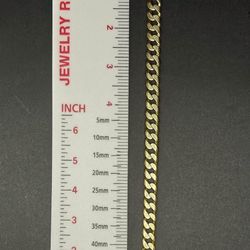 10k Gold Cuban Link Bracelet 