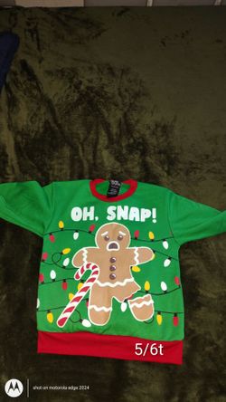 Kids Ugly Christmas Sweater Size 5/6T