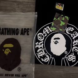 BAPE x Chrome Hearts black T-shirt 