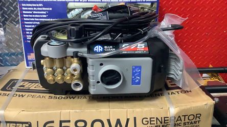 Ar675 hot water pressure washer