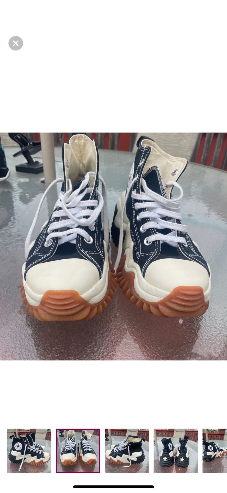 Run Star Motion CX platform Converse Shoes