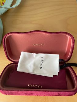 Authentic Gucci velvet case