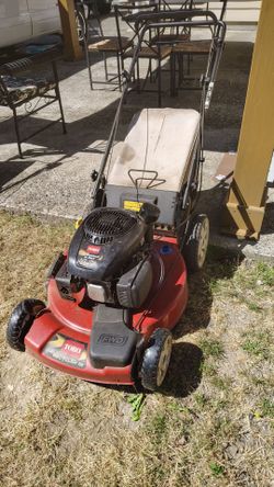 Toro mower 22" self propelled 6.75 149cc