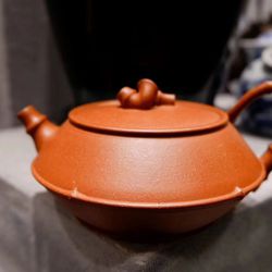 Dong Xizhen purple clay pot ，Celebrity teapots
