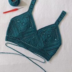 Handmade Crochet Bralette 
