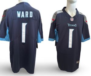 Tennessee Titans #1 Cam Ward Jersey Stitched S-3XL