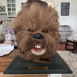 Limited Edition Star Wars Chewbacca Head with Certificate of Authenticity