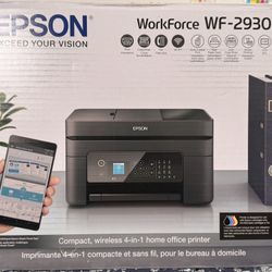 Epson WF-2930 Wireless All-in-One Printer - Excellent Condition