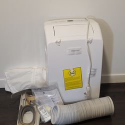 Portable AC + Universal windows seal kit  ｜Covers 450 sq. ft | Used once