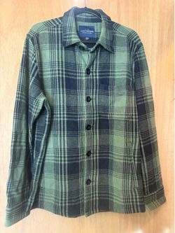 Men’s Flannel Button Up & Men’s Vintage Baja Hoodie