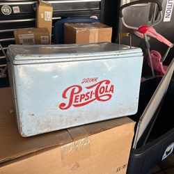 Original 1950s Pepsi Cooler 