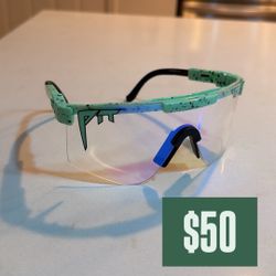 Pit Viper Sunglasses - Great Condition - LIKE NEW- Snowboard, Summer, Bold, Sporty, Motorcycle 