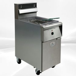 NSF 40LBS Electric Deep Fryer 208V 3PH 0V-20-208