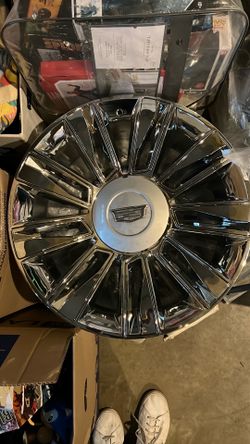 Brand new 22 inch chrome platinum Escalade Wheels