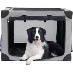 NEW SOFT COLLAPSIBLE 32”POP UP DOG CRATE