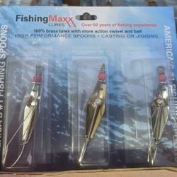 Only $5 A Pack!!#1 Trolling Jig Casting Clarkspoon Type Mackerel Bluefish Fishing Lures