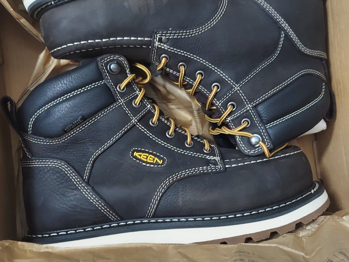 Keen 6" Composite Toe Waterproof Work Boots