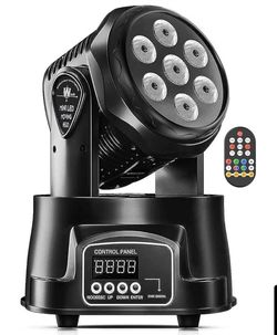 Moving Head DJ Light RGBW 70W LED Stage Light DMX Sound Active Party Wedding