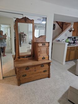 Antique Oak Dresser