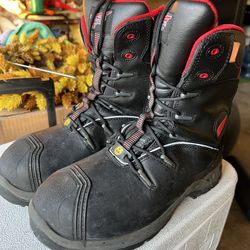 Red Wing Steal Toe Boots 