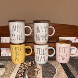 Rae Dunn Easter Cellar Mugs