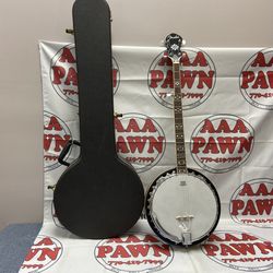 Fender FB-55 Banjo W/ Hard Case 11055680