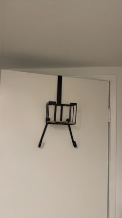 Metal iron holder