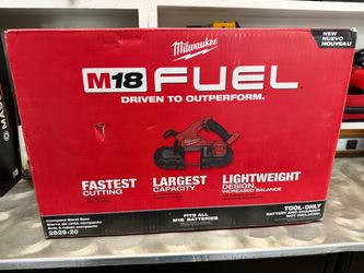 NEW Milwaukee M18 FUEL COMPACT BAND SAW MODEL: 2829-20