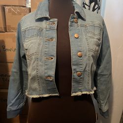 Denim Long Sleeve Jacket