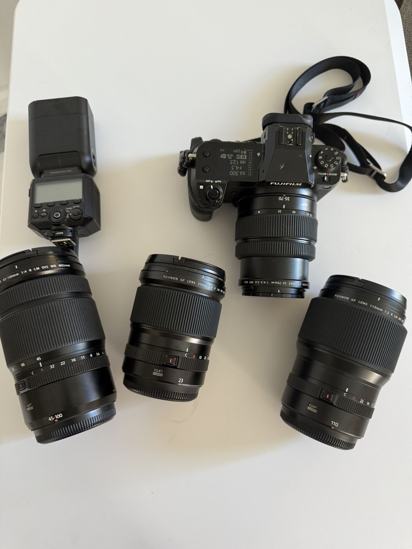 Fujifilm 100s 102 Megapixel Camera With Best Lenses On Market 