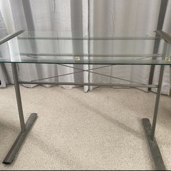 Glass Top Desk