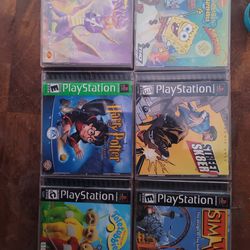 Playstation 1 disc's