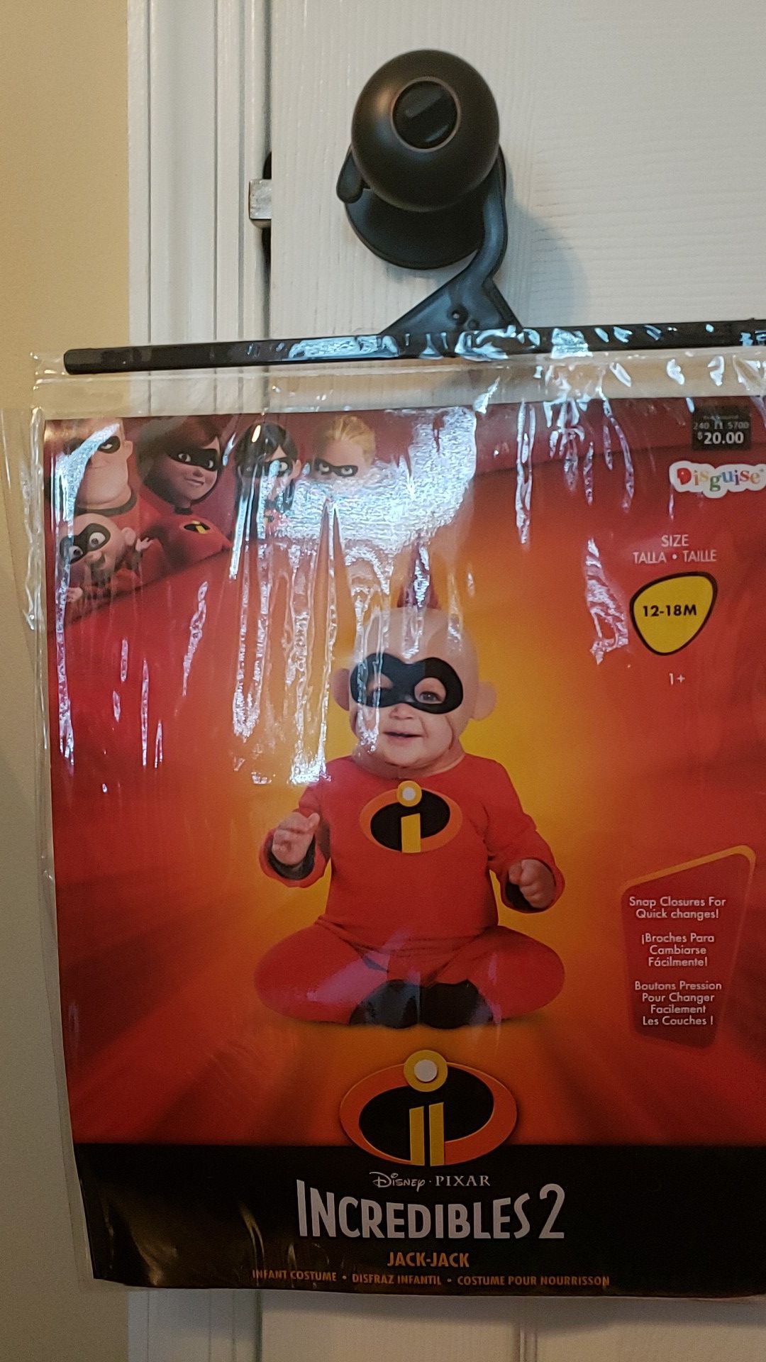 Incredibles 2 (Jack-Jack), Halloween Costume