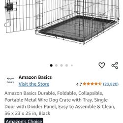 Dog Crate 36x23x25