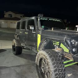 Jeep Wheels And Tires For Trade